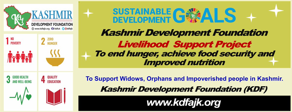 KDF (@kdfajk) on Twitter photo Kashmir Development Foundation Livelihood Support Project: To end hunger, achieve food security and Improved nutrition. Please donate generously online justgiving.com/campaign/donat…
<a href="/UNDP_Pakistan/">UNDP Pakistan</a> <a href="/UNICEF_Pakistan/">UNICEF Pakistan</a> <a href="/SustDev/">UN DESA Sustainable Development</a> Kashmir Development Foundation Livelihood Support Project: To end hunger, achieve food security and Improved nutrition. Please donate generously online justgiving.com/campaign/donat…
<a href="/UNDP_Pakistan/">UNDP Pakistan</a> <a href="/UNICEF_Pakistan/">UNICEF Pakistan</a> <a href="/SustDev/">UN DESA Sustainable Development</a>