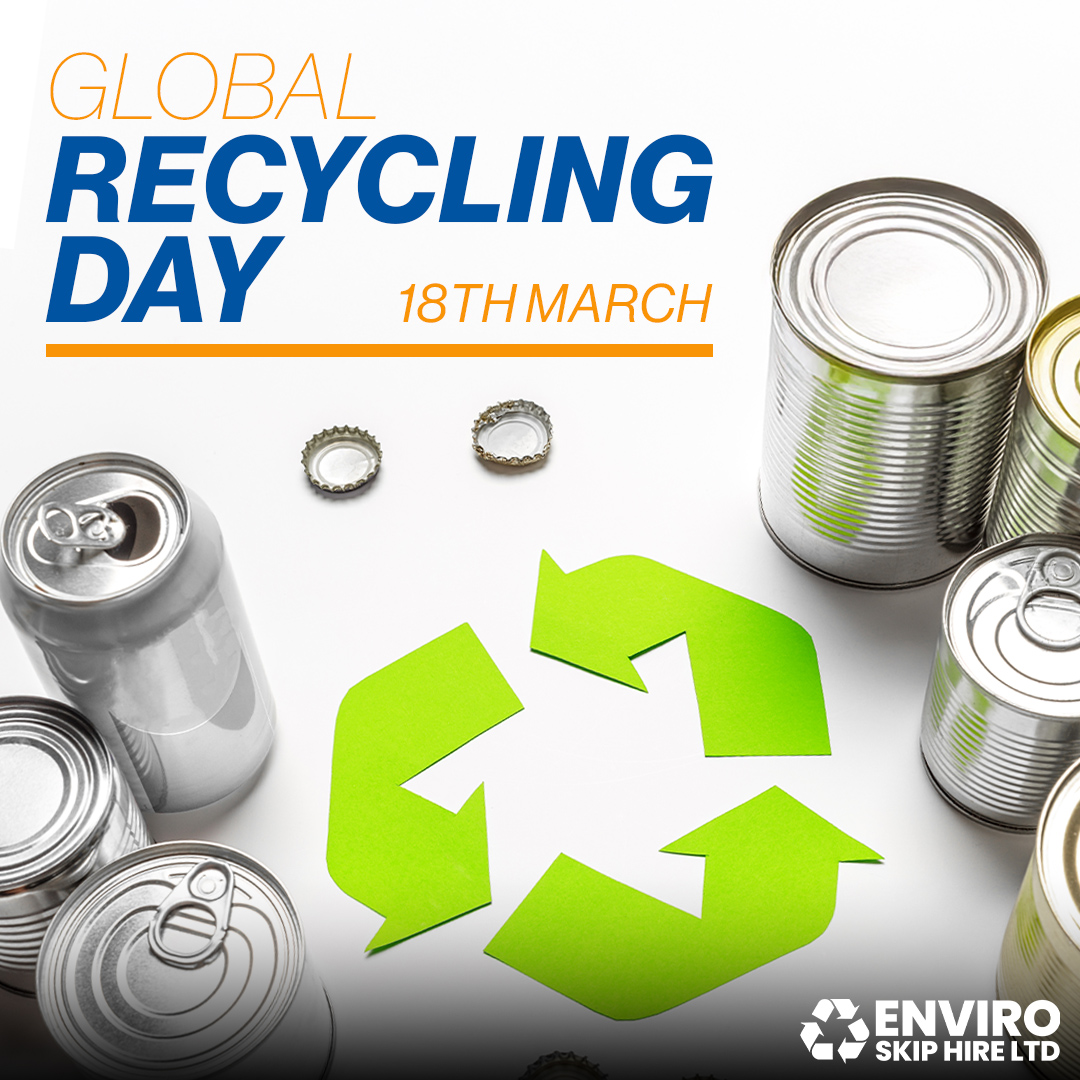 EnviroSkipUK's tweet image. This Global Recycling Day, let’s work together for a cleaner, greener future! 🌍

Every small step counts toward protecting our planet. 🌱

#GlobalRecyclingDay #RecycleForTheFuture #WasteNotWantNot