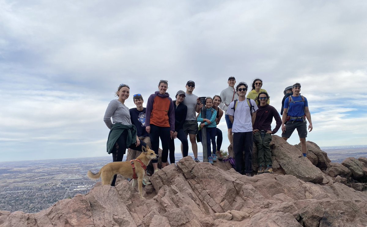 Rachel Rowe (@rachelrowephx) on Twitter photo The S.I.N. Lab hit the trails for Brain Injury Awareness Month! ๐๏ธ๐ฅพ๐ง
We conquered Mt. Sanitas in Boulder, CO
3.2 miles, 1,256 ft elevation gain, summit at 6,863 ft!
A challenging climb for a cause that matters! <a href="/NNSFunRun/">NNS Fun Run</a> <a href="/Neurotrauma/">NeurotraumaSociety</a> <a href="/CUBoulder/">CU Boulder ๐ฆฌ</a> <a href="/CUBoulderIPHY/">CUBoulderIPHY</a> The S.I.N. Lab hit the trails for Brain Injury Awareness Month! ๐๏ธ๐ฅพ๐ง
We conquered Mt. Sanitas in Boulder, CO
3.2 miles, 1,256 ft elevation gain, summit at 6,863 ft!
A challenging climb for a cause that matters! <a href="/NNSFunRun/">NNS Fun Run</a> <a href="/Neurotrauma/">NeurotraumaSociety</a> <a href="/CUBoulder/">CU Boulder ๐ฆฌ</a> <a href="/CUBoulderIPHY/">CUBoulderIPHY</a>