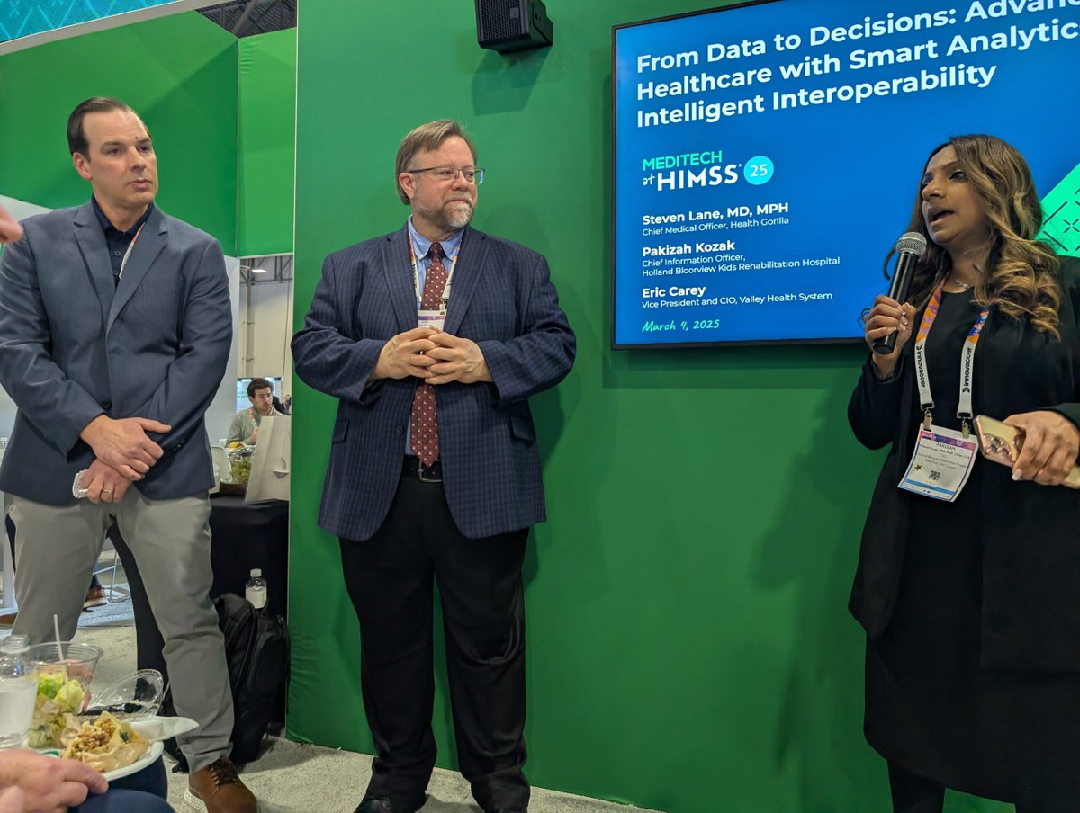 How Reframing the Benefit of Interoperability May Be Just What the Doctor Ordered <a href="/HIMSS/">HIMSS</a> <a href="/healthgorilla/">Health Gorilla</a> <a href="/MEDITECH/">MEDITECH</a> #HIMSS25 #healthiT
healthcareittoday.com/?p=2520245