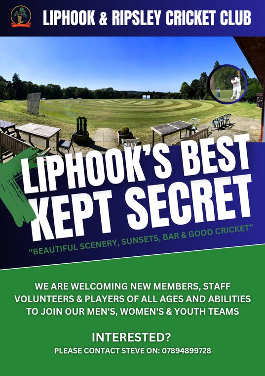 The Summer Is Nearly Here - Come and Join Liphook &amp; Ripsley Cricket Club #Pitchero
liphookripsleycricketclub.com/news/the-summe…