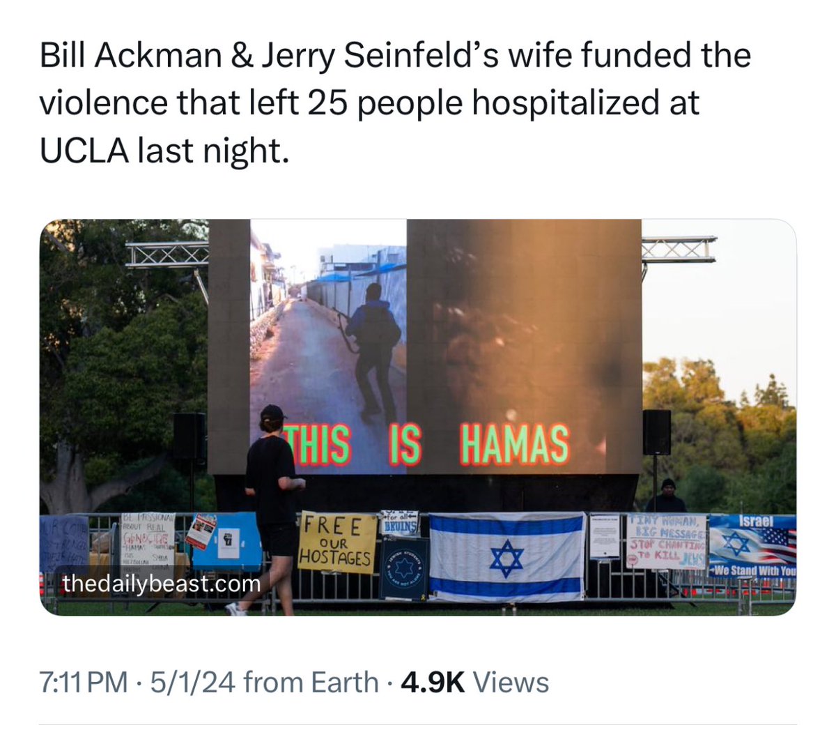 The hypocrisy is off the charts