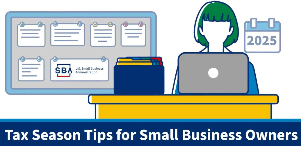 Tax season is here!  

For more information about filing taxes for small businesses: irs.gov/businesses/sma…
