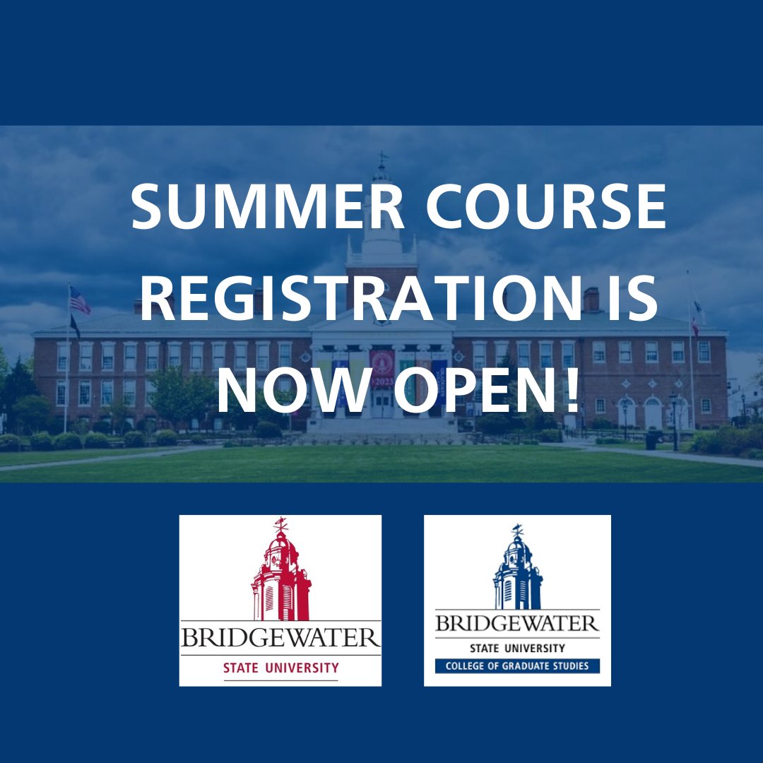Summer course registration is now open!⁠
⁠
⁠
#SummerCourse #BSU #bsugradstudies