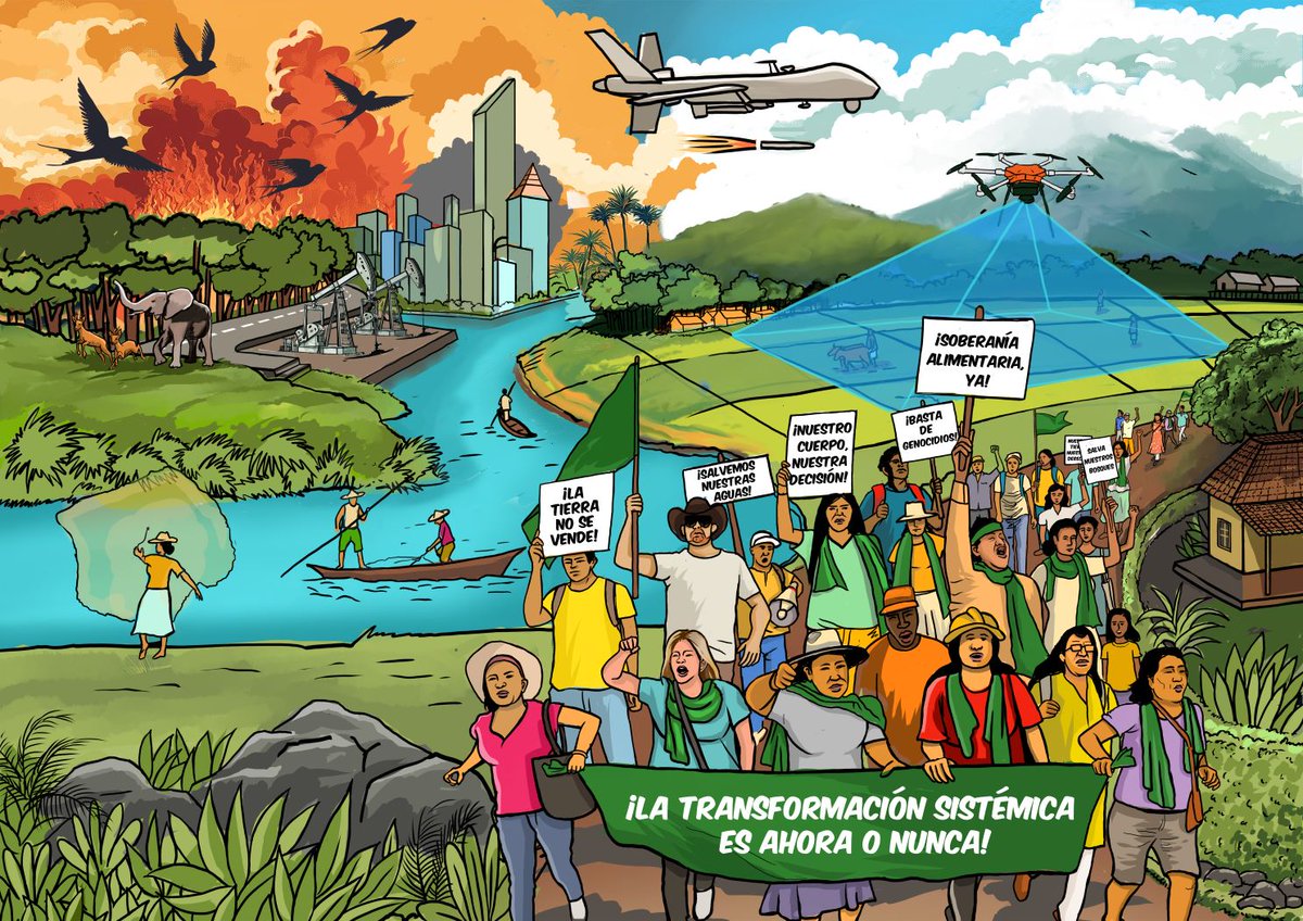 El 3er Foro Global Nyéléni sobre Soberanía Alimentaria se celebrará en Sri Lanka en Septiembre de 2025.

Estaremos allí, junto con los movimientos sociales, para continuar construyendo las alternativas necesarias al modelo del agronegocio.

👉 bit.ly/Nyeleni3erForo…