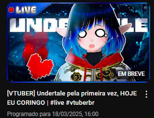 luckzeirra's tweet photo. Conhecidencias.... Dois elfos lindos fazendo live de Undertale?? Hmmmm
#vtuber #eonpro https://t.co/xZkgcLqW56