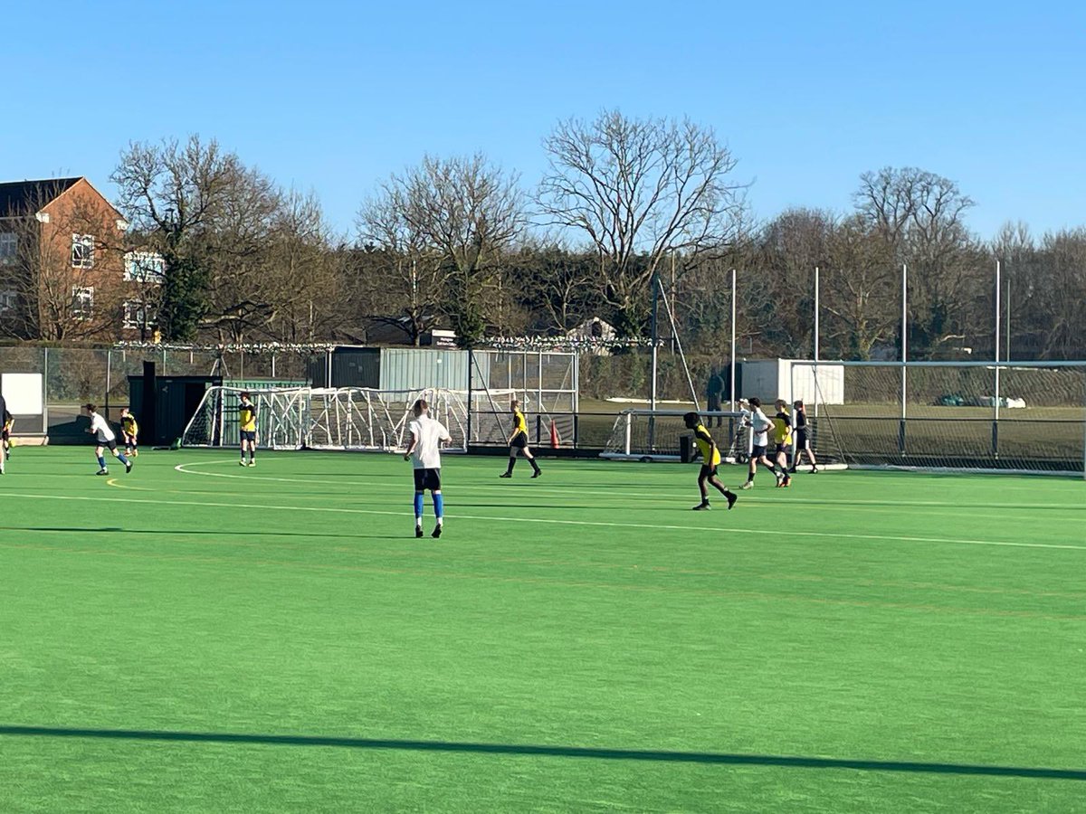 Well done to the Y8 boys who battled back from a goal down to draw 1-1 against Warlingham. That completes the teams league season but we will have to wait and see where they finish. #StBedesRedhill #football
