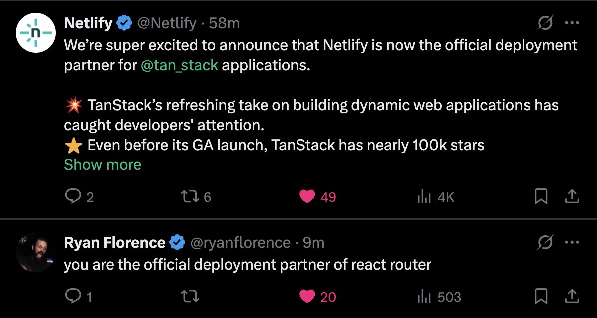 sethdavis512's tweet image. Gotta love that algorithm #ReactRouter