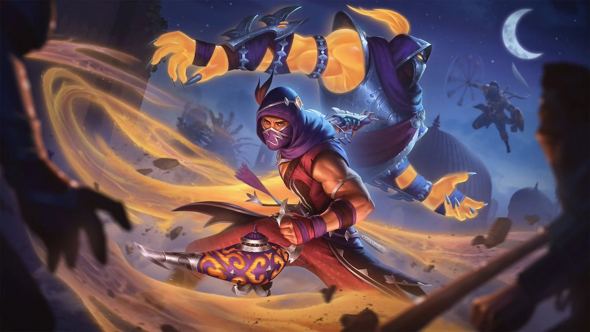 More skin giveaways n such! Make some noise for Silent Wish Aladdin!

HOW TO ENTER: 
1. Follow me on twitter🐦
2. Retweet this post🗣️📢
3. Tell me your favorite fast food pizza chain (brief justification not necessary, but appreciated) in the comments below🍕

Ill announce two