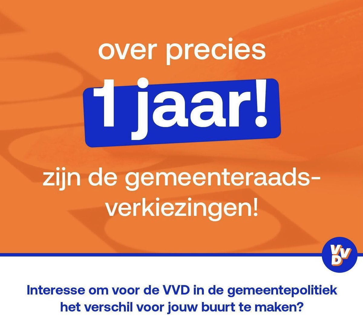 VVD Ede (@vvdede) on Twitter photo Wil je meedoen met de komende gemeenteraadsverkiezingen? 💪🏻
Kom voor meer informatie langs bij onze fractie of stuur een berichtje naar info@ede.vvd.nl.
Lid worden is sowieso een goed idee: vvd.nl/word-lid/ 😊 Wil je meedoen met de komende gemeenteraadsverkiezingen? 💪🏻
Kom voor meer informatie langs bij onze fractie of stuur een berichtje naar info@ede.vvd.nl.
Lid worden is sowieso een goed idee: vvd.nl/word-lid/ 😊
