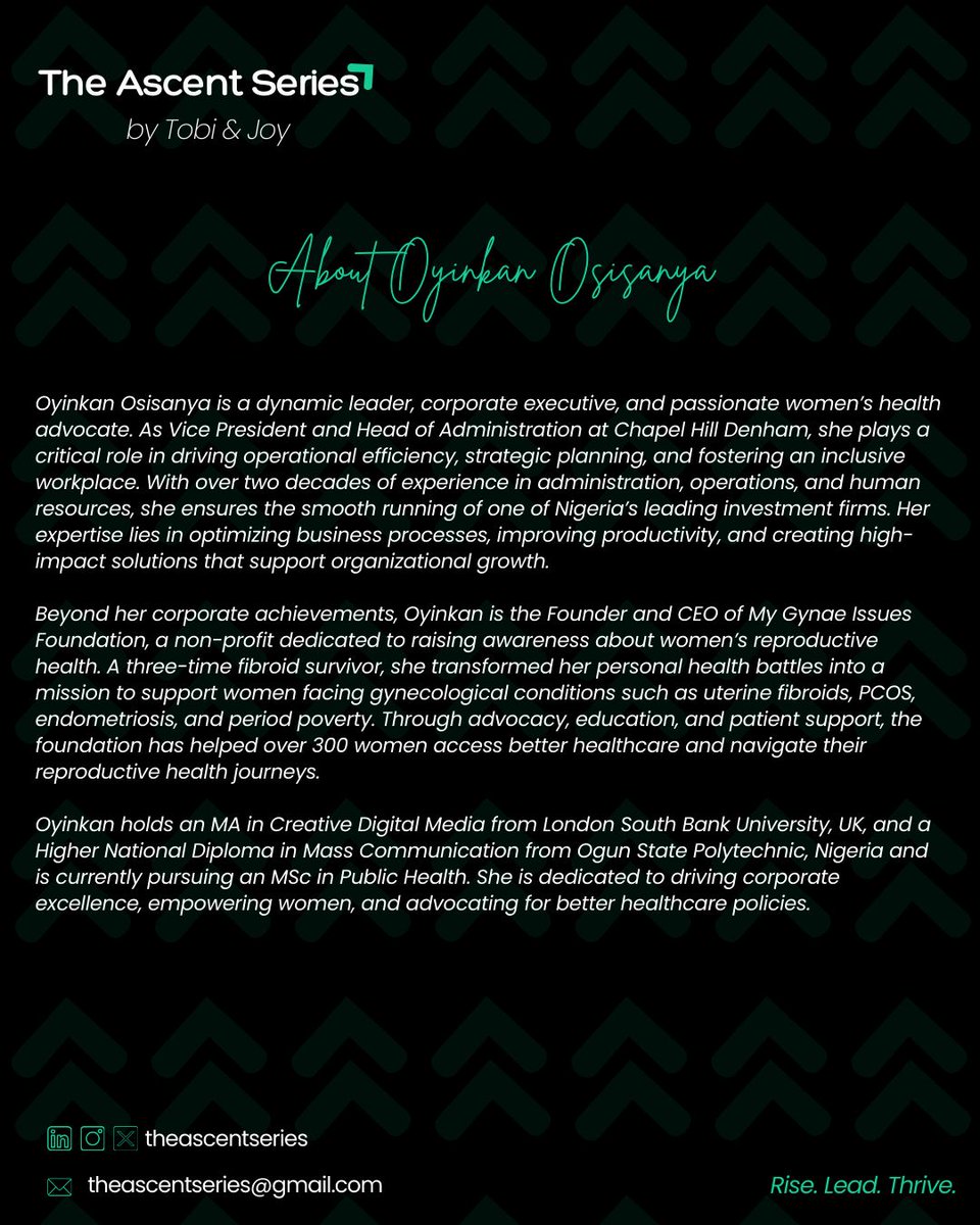 The Ascent Series tweet media