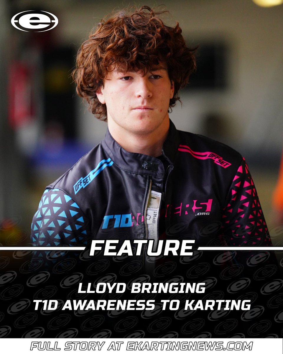 eKartingNews's tweet photo. Florida driver using passion for sport to educate and encourage those diagnosed with disease

https://t.co/TYtfRNSiRq

#T1DRacers #CollinLloyd #type1diabetes #karting https://t.co/U3uy7NwM7s