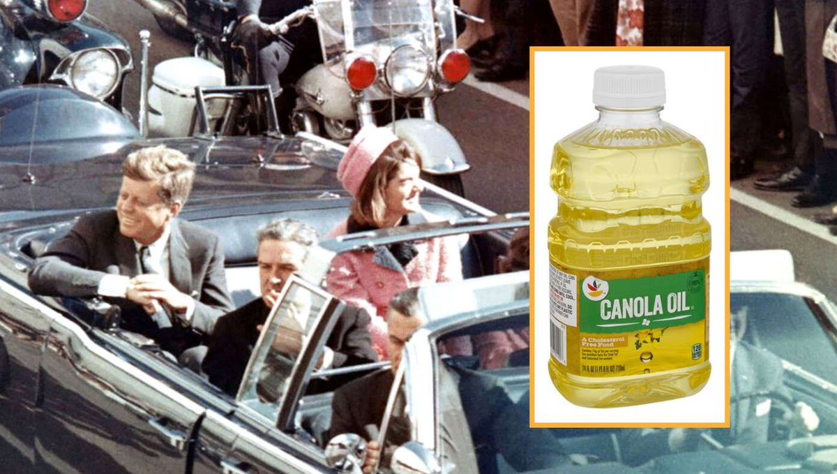 CIA Files Reveal JFK Was Killed By Seed Oils buff.ly/TTcwc8Q