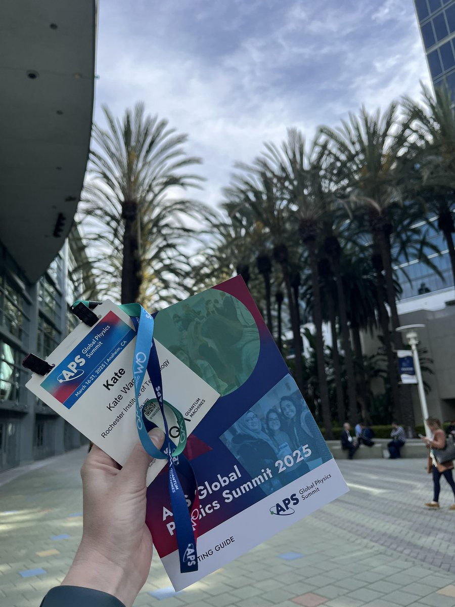 katewagner98's tweet photo. Having fun so far at #APSSummit25, looking forward to giving a talk on Thursday! https://t.co/gsJQVEFWs2