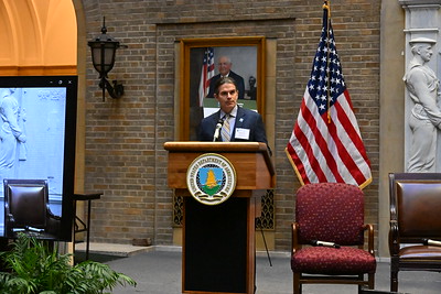 Marty Wolske, Successful Farming and Chair of National Ag Day welcomes everyone to USDA for National Ag Day.  #AgDAy25