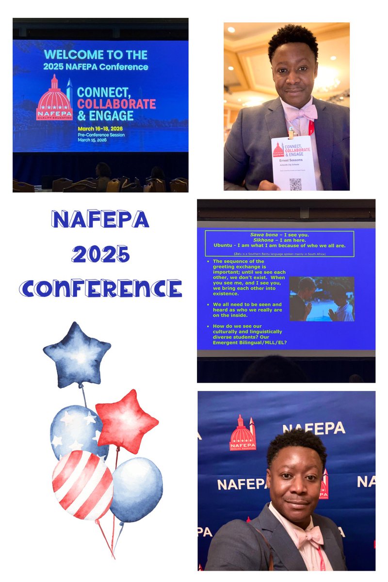 Ernest Sessoms, Jr. (@esessomsjr) on Twitter photo Day 2 of <a href="/NafepaUS/">NAFEPA.US</a> Conference 2025 <a href="/AVLCitySchools/">Asheville City Schools</a> Day 2 of <a href="/NafepaUS/">NAFEPA.US</a> Conference 2025 <a href="/AVLCitySchools/">Asheville City Schools</a>