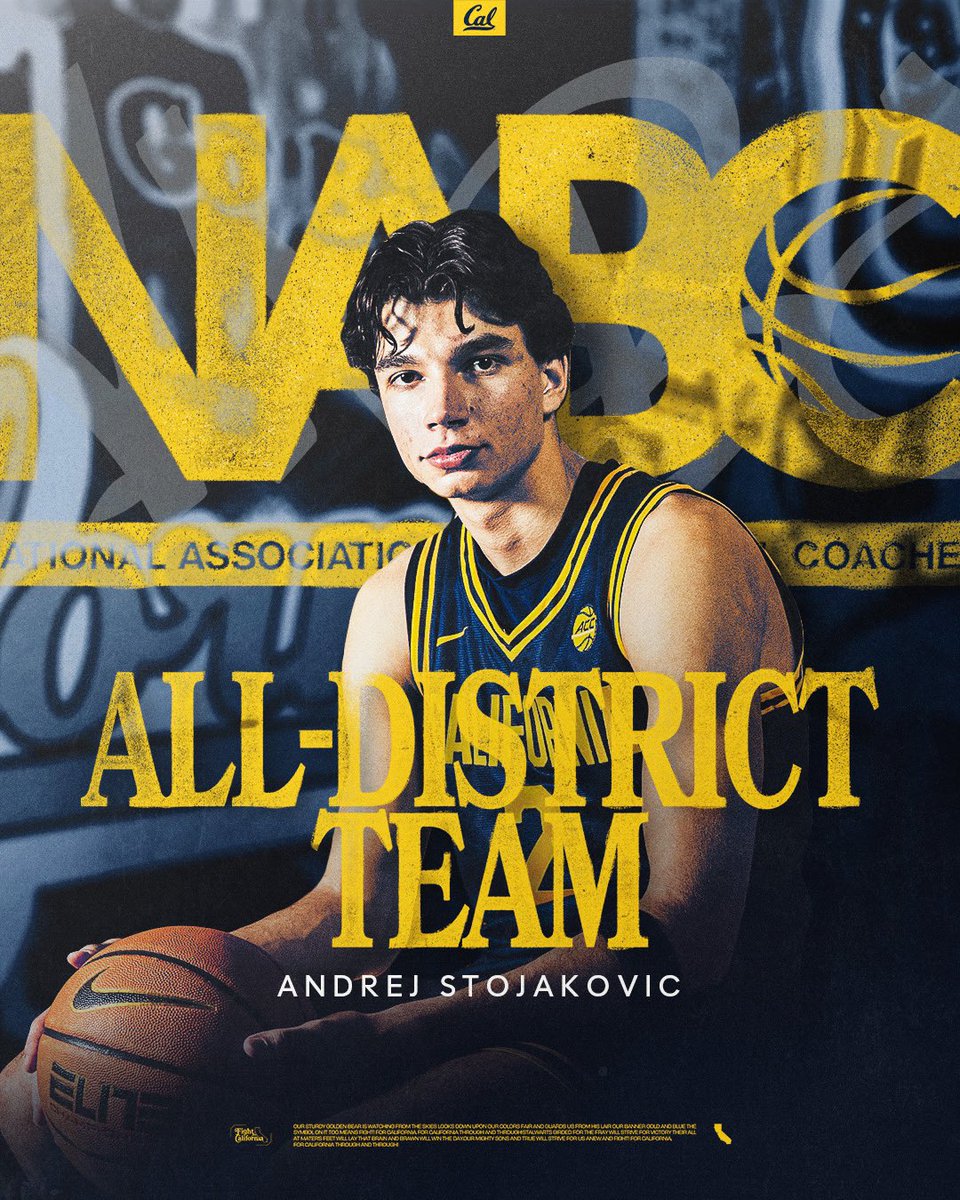 More love for Andrej ✅

#GoBears