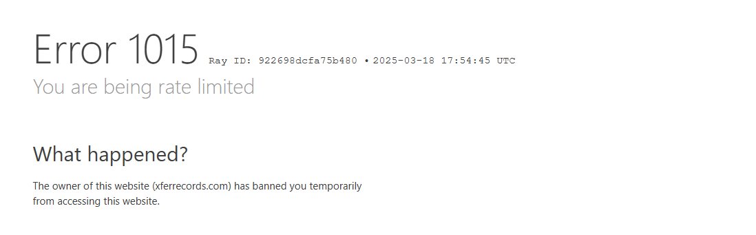 bro the xfer website is so fucking bad, had to clear my browser cache and turn on VPN just to get it