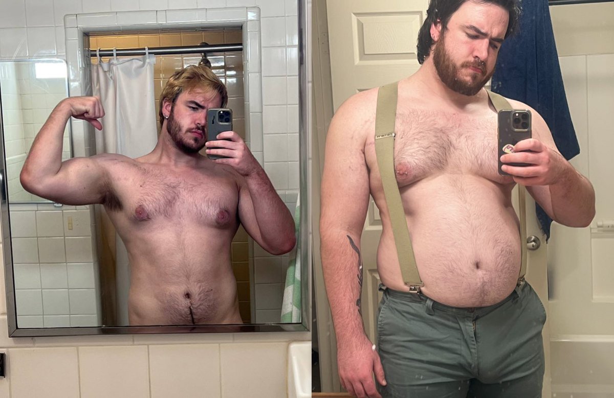 Thickerfaster's tweet image. What happens when the fatboy urge completely takes over