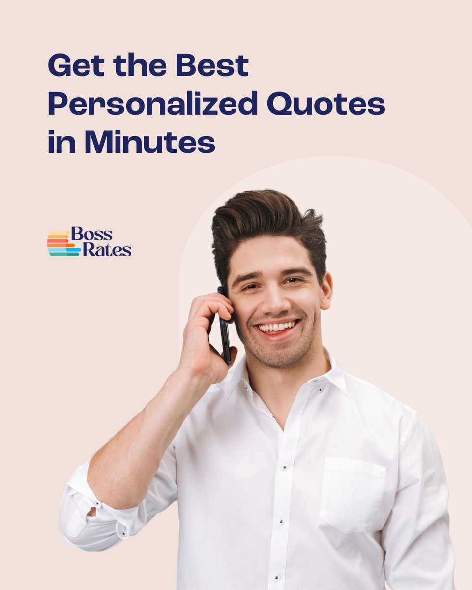Boss_Rates's tweet image. Get the best personalized quotes in minutes

We take the guesswork out of searching for the best quote in Insurance, Mortgage, and Solar

Compare quotes today bossrates.com and pave the way to a brighter tomorrow with Boss Rates!

#personalizedquotes #bossrates