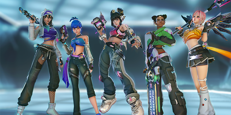 PlayOverwatch's tweet photo. The fight for Honor &amp; Glory continues in Season 15’s Midseason update 💥

Check out our latest blog to see what’s new like our latest collab with @le_sserafim, Freja’s Hero Trial, 6v6 Open Queue, Overwatch Classic: GOATS, and more 🎉

✨ https://t.co/VFJMsNJpzT https://t.co/pbCx5hL8mq