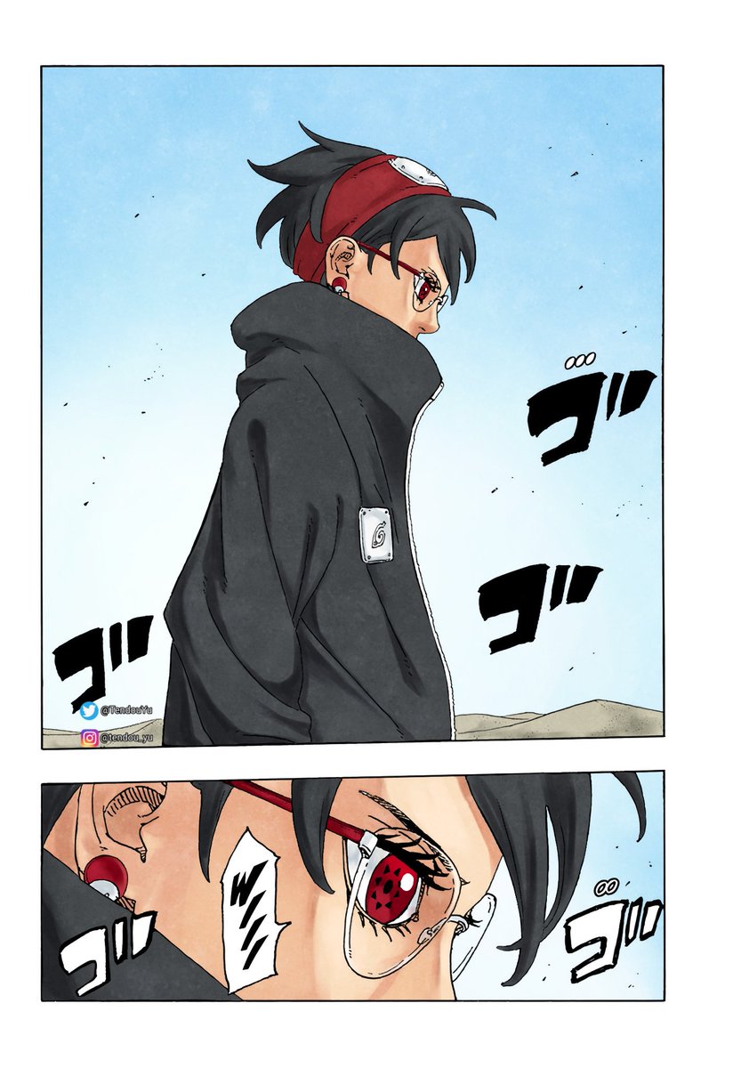 TendouYu's tweet photo. Sarada's Mangekyo Sharingan Coloring 🎨
#Boruto https://t.co/eKOjLWGX4E