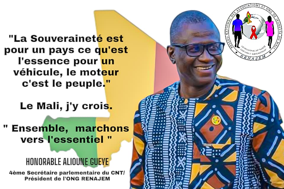 Ensemble,  marchons vers l'essentiel <a href="/GoitaAssimi/">Général d'Armée Assimi GOITA</a> <a href="/maleye_diop/">Maleye Diop</a> <a href="/AttaherMossa/">Ag Attaher Mossa</a> <a href="/fomba3/">FOMBA Abdoul Kassim</a> <a href="/cntmali/">Comité National de Transition</a> <a href="/AbdoulayeDiop8/">Amb. Abdoulaye Diop</a>