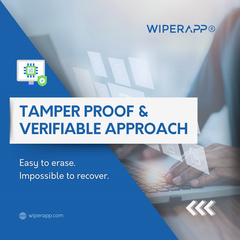 Peace of mind with every wipe. WIPERAPP® issues a QR-secured certificate for every deletion – tamper-proof and easily verifiable. 

🌐 Learn more: wiperapp.com