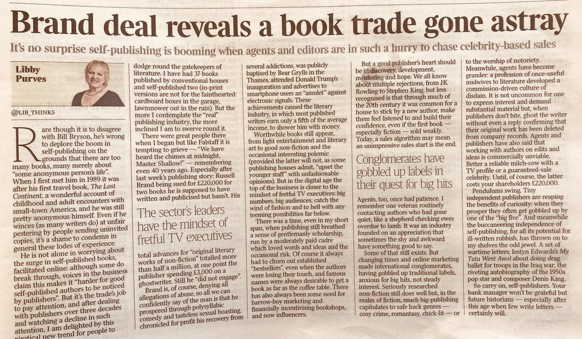 oxfordfolio (@oxfordfolio) on Twitter photo Great standing up for the 'start up' authors by <a href="/lib_thinks/">Libby Purves</a> exactly what <a href="/OxIndieBookFair/">Oxford Indie Book Fair</a> is all about. Just because they're unagented doesn't mean they can't write creatively or capture a new readership. Great standing up for the 'start up' authors by <a href="/lib_thinks/">Libby Purves</a> exactly what <a href="/OxIndieBookFair/">Oxford Indie Book Fair</a> is all about. Just because they're unagented doesn't mean they can't write creatively or capture a new readership.