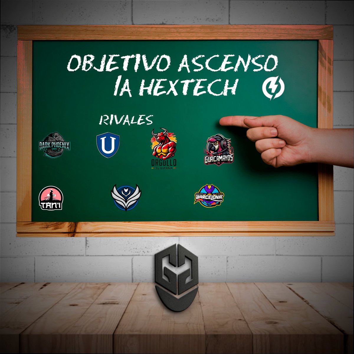 TeamGMask's tweet photo. ~ OBJETIVO ASCENSO A 1ª DE HEXTECH🧙♂️ ~
Estamos en 2ª División de la Hextech Series ⚔️
Un gran objetivo , EL ASCENSO A 1ª de Hextech🎯
👤ALUMNOS 👤
@UNIVERSAEsports AC
@taniesportss AC
@GamingBarxelona
@SeleccionIbera
@NocturneGale
@DarkPhoenix_es
#GUACAMAYOS