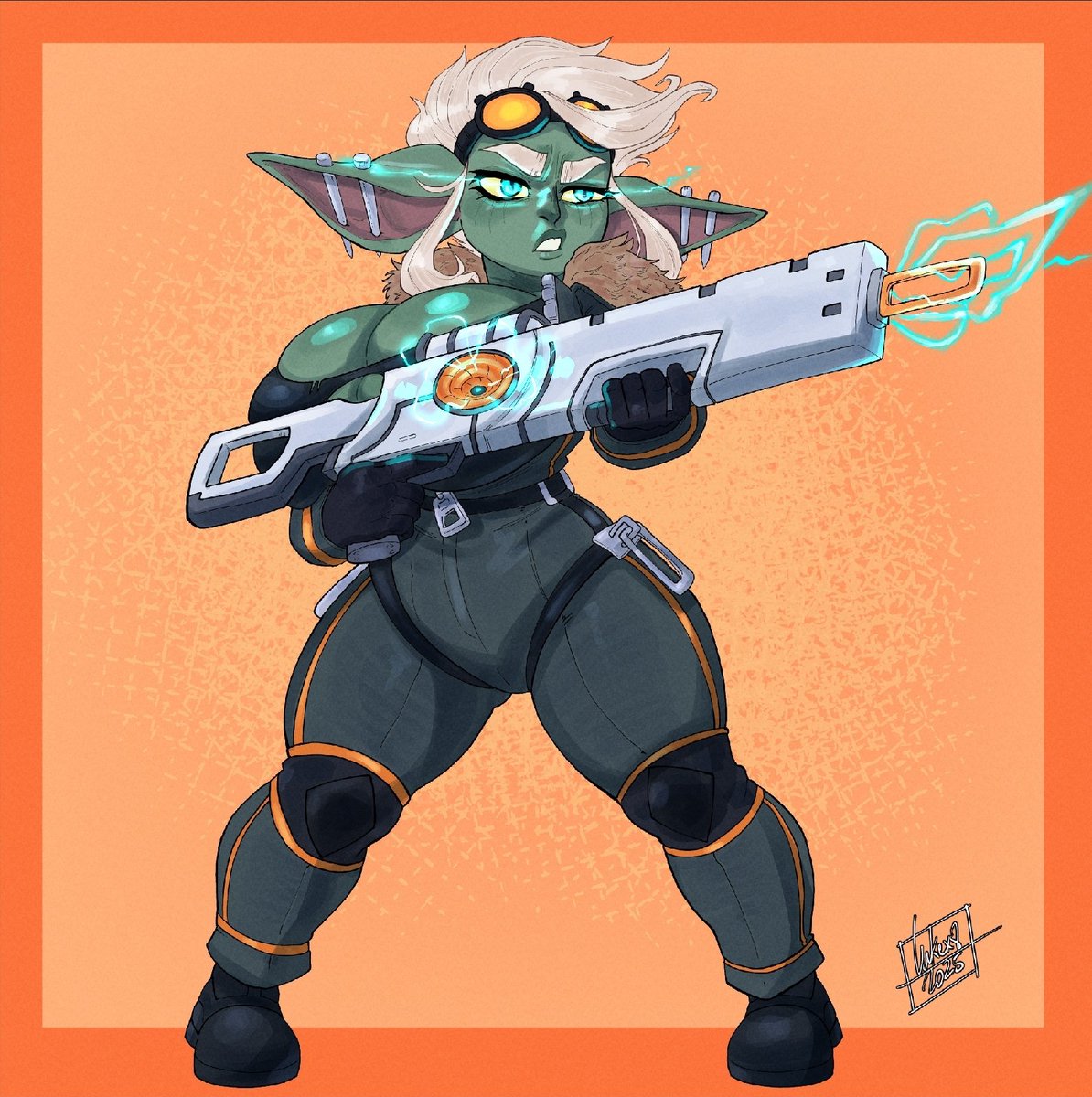 Angy gobbo, beware with her, she is armed
first commission, quinn belongs to <a href="/TheDansome/">Thedansome</a>