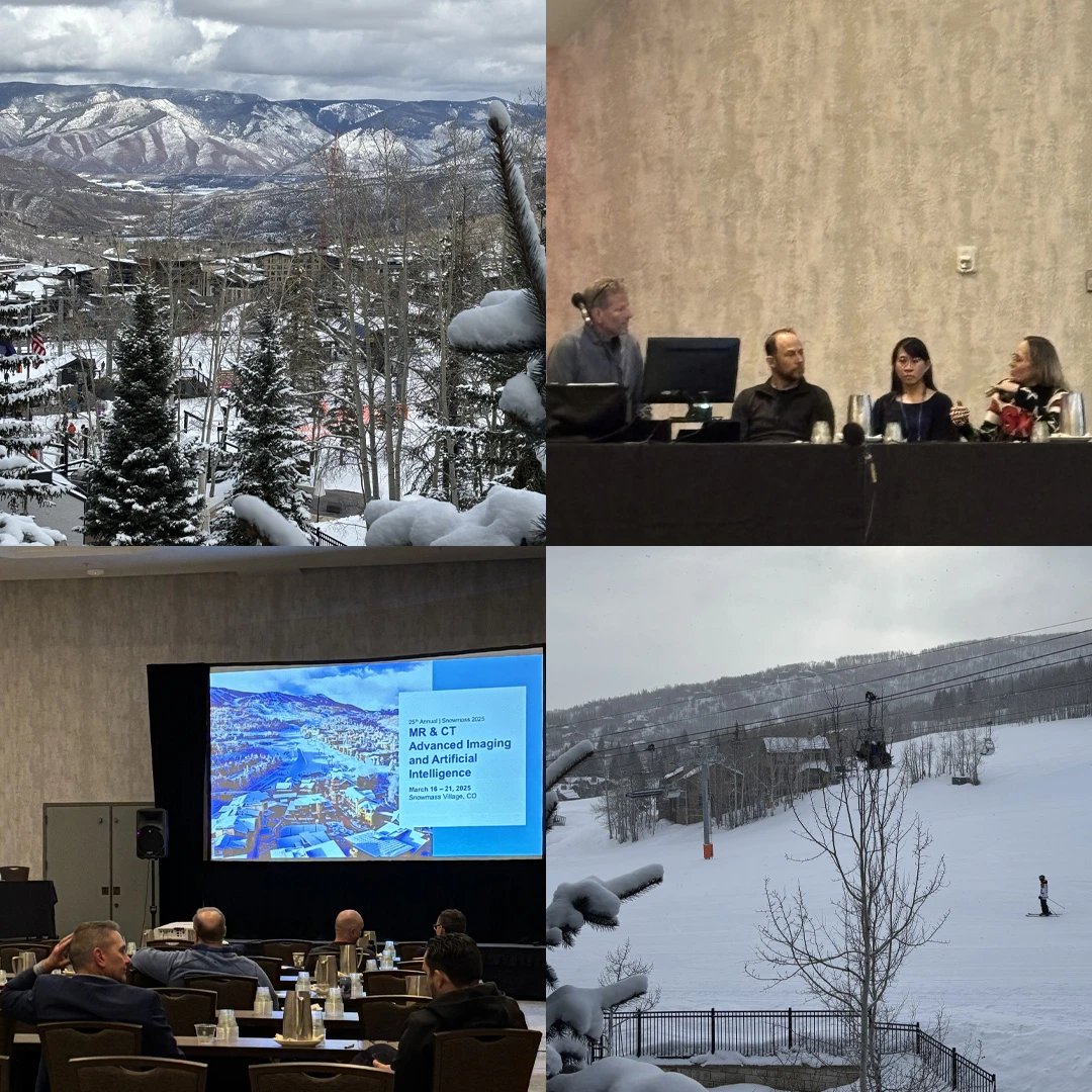 Educational Symposia (@edusymp) on Twitter photo Morning grind in the lecture hall on MR & CT Advanced Imaging & AI ➡️ Afternoon gliding down Snowmass slopes! Day 2 = Success! 💪❄️ <a href="/AllanLBrookMD/">Allan Brook</a> <a href="/MelanyAtkins3/">Melany Atkins</a> <a href="/KambizNael/">Kambiz Nael</a> <a href="/pinkerdk/">Katja Pinker</a> Morning grind in the lecture hall on MR & CT Advanced Imaging & AI ➡️ Afternoon gliding down Snowmass slopes! Day 2 = Success! 💪❄️ <a href="/AllanLBrookMD/">Allan Brook</a> <a href="/MelanyAtkins3/">Melany Atkins</a> <a href="/KambizNael/">Kambiz Nael</a> <a href="/pinkerdk/">Katja Pinker</a>