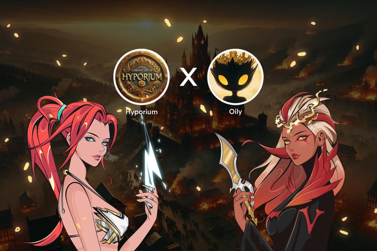 Chronicles of Hyporium 🔮 (@hyporiumhl) on Twitter photo The oily <a href="/OilyOnHL/">Oily The Shapeshifter</a> have uncovered a new power deep within magical realms of Hyporium⚔️
Oily will be organizing a raffle to give away 25 Keys to enter Hyporium, along with FCFS Whitelist to all Oily holders.
A force waiting to be claimed and unleashed
They will be joining The oily <a href="/OilyOnHL/">Oily The Shapeshifter</a> have uncovered a new power deep within magical realms of Hyporium⚔️
Oily will be organizing a raffle to give away 25 Keys to enter Hyporium, along with FCFS Whitelist to all Oily holders.
A force waiting to be claimed and unleashed
They will be joining