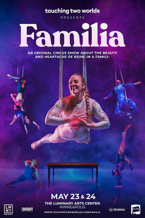 drsherrywalling's tweet photo. Working on our official Touching Two Worlds circus show poster. Vote for your favorite below!
#TouchingTwoWorlds #LivePerformance #CircusArts #circuslife #circusinspirations #circus #CircusEveryDamnDay #Acrobatics #SaveTheDate #MentalHealthAwarenessMonth https://t.co/T7fucNArAT
