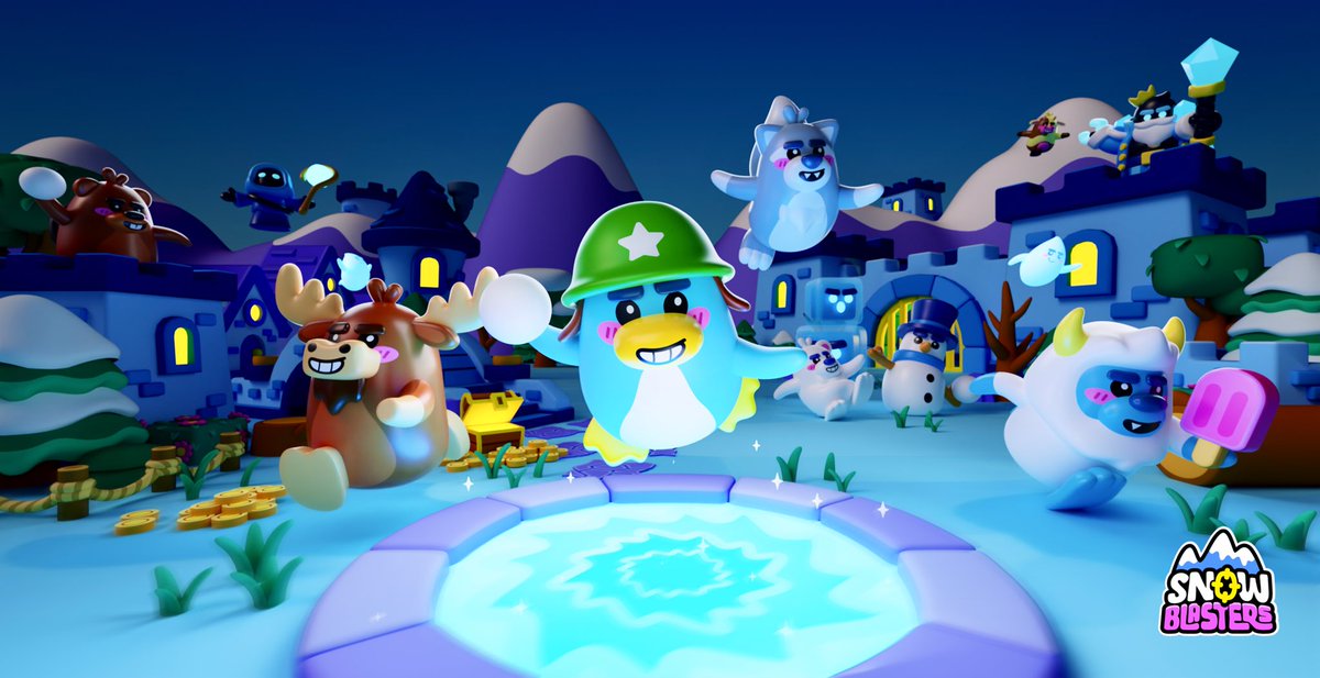MiniBashGame's tweet image. Updated Banner! 

#SnowBlasters