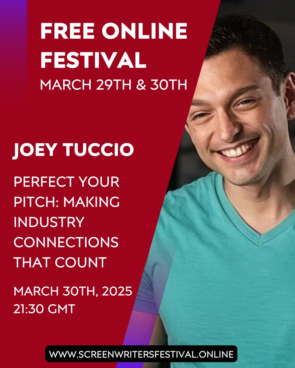 What makes Hollywood say “YES” to your script?
Joey Tuccio, CEO of Roadmap Writers, has helped over 400 writers land deals with Netflix, Amazon, Warner Bros., and more. Now, he’s sharing his proven strategies for pitching success.

What you’ll learn:
- The secrets behind a