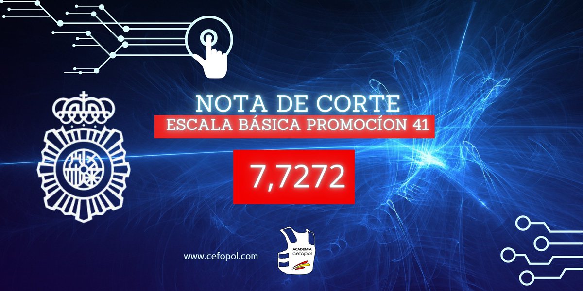 Enhorabuena a los aprobados. Los que se han quedado por debajo del corte, mucho ánimo.