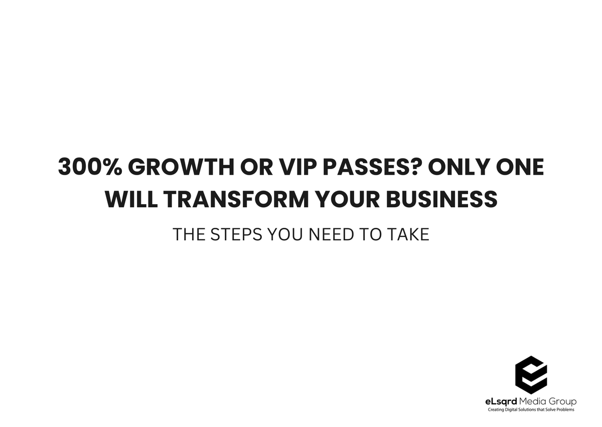 While everyone's buzzing about <a href="/lollapalooza/">Lollapalooza</a>  tix, smart businesses are investing in something better: a Growth Roadmap. Our clients see 300% YoY growth. Ready to headline your industry? Link in the bio! #GrowthStrategy