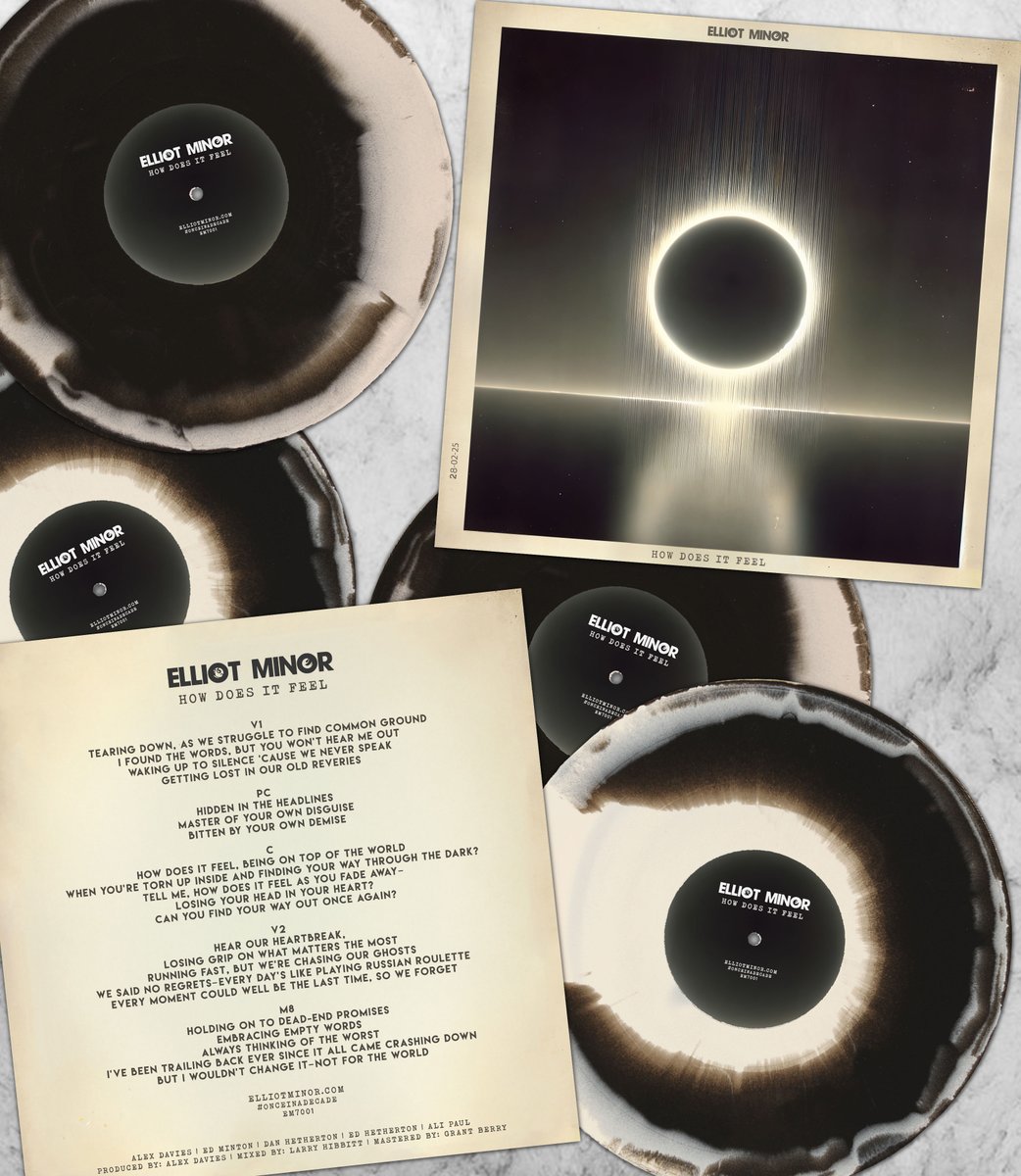 elliotminor's tweet photo. Not long now until our vinyl is ready to be shipped! 🔥⚡️ We're individually signing every copy, so bear with us, and we'll update everyone once shipped. Once they're gone, they're GONE, get yours: https://t.co/zezIKKFFMr https://t.co/ufAktiFpGk