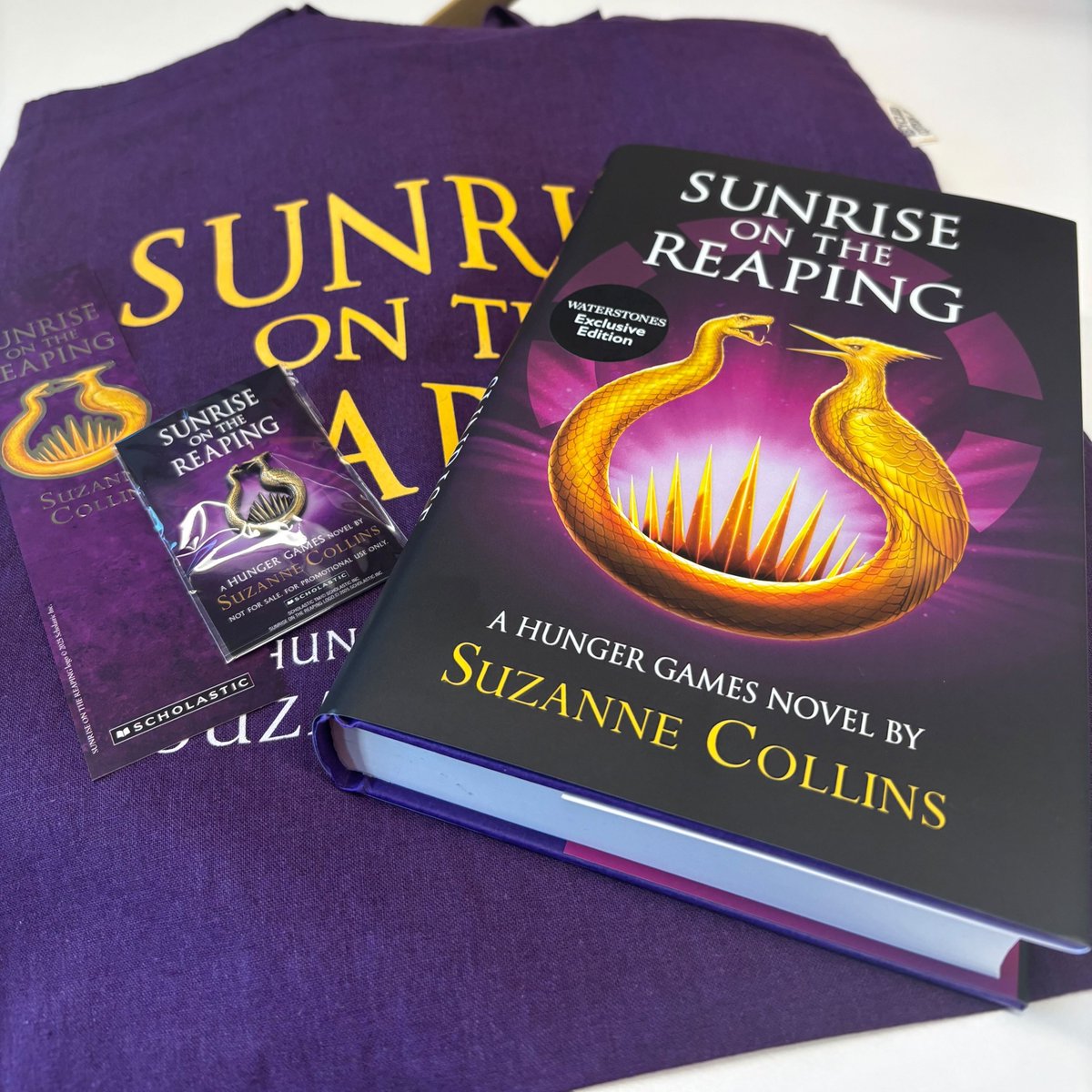 Sunrise on the Reaping, the new novel in the bestselling <a href="/TheHungerGames/">The Hunger Games</a> series by Suzanne Collins, is out today! Have you picked up your copy yet? #sunriseonthereaping