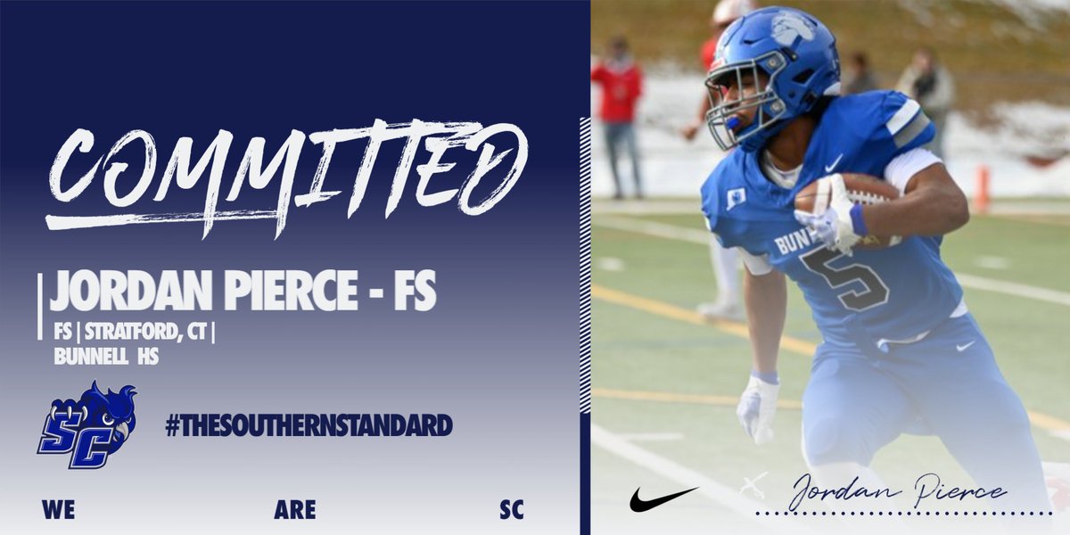 SCSU Football (@scsufb) on Twitter photo Welcome to SCSU <a href="/Jordan_Pierce25/">Jordan Pierce</a>
great to have you. Easy Trip From Stratford to New Haven. #WeAreSC #TheSouthernStandard Welcome to SCSU <a href="/Jordan_Pierce25/">Jordan Pierce</a>
great to have you. Easy Trip From Stratford to New Haven. #WeAreSC #TheSouthernStandard