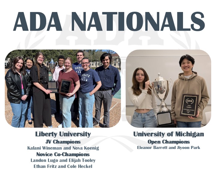 American Debate Association tweet media