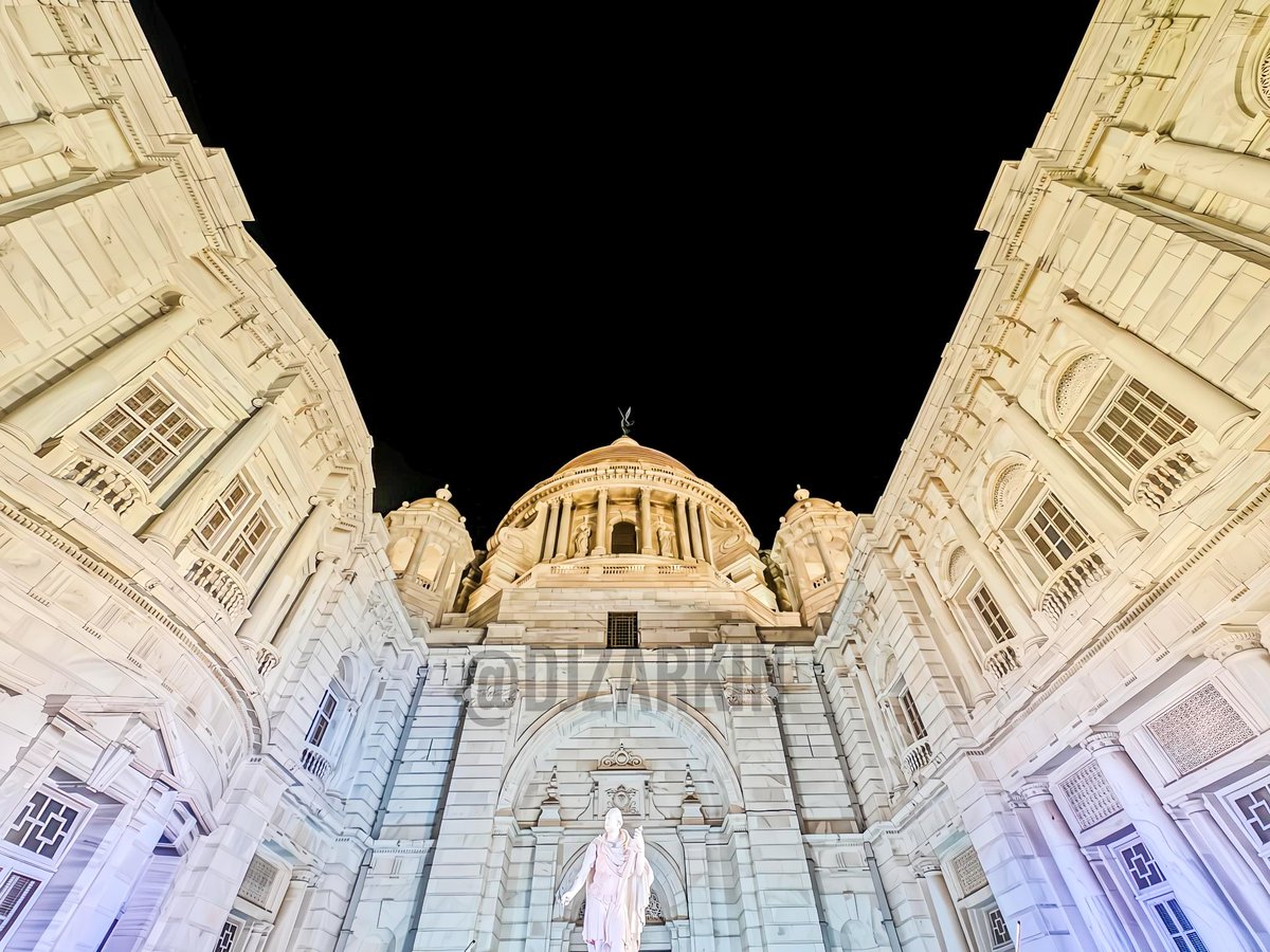 DJZARKIN's tweet image. ~ There’s nothing quite as serene and enchanting as sitting at Victoria Memorial in the middle of the night ❤️

Picture capture: Me 📸

#VictoriaMemorial #KolkataDiaries #MidnightMagic #SereneViews #CityOfJoy #TravelMoments #PeacefulNights #HeritageBeauty #NightVibes #Wanderlust