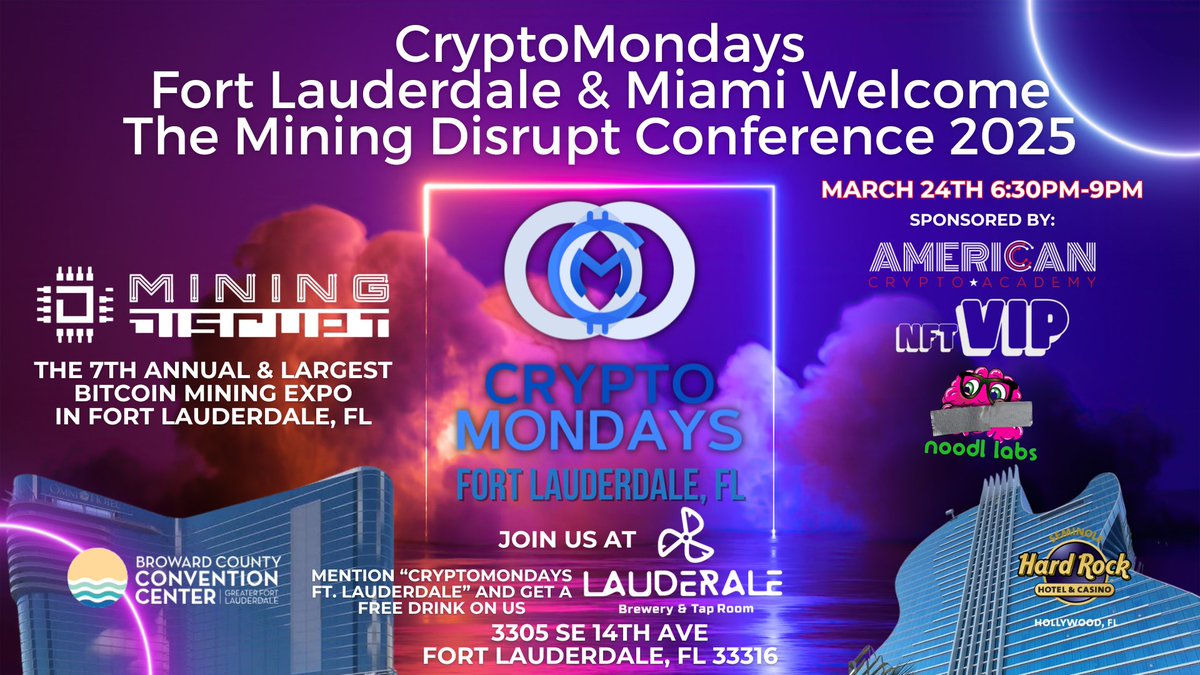 CryptoMondaysFL tweet media