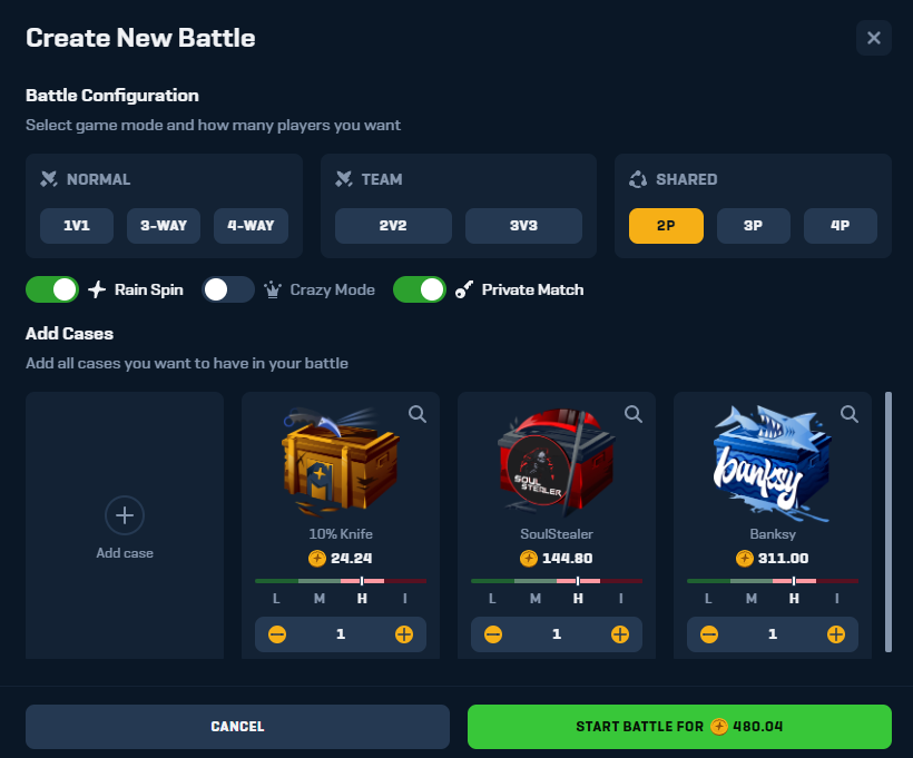 🔥1000 COINS 1v1 EQUALITY BATTLE ON <a href="/raindotgg/">Rain.gg</a>🔥

🔃20$ Random retweet (50$ if you tag a winner)
🤑Deposit at least 200$ from 18.03 to 02.03
👉Code “Soulstealer” or Code "Soul"
‼️ After you deposit you MUST POST PROOF in my Discord!NO CROPPED IMAGES!