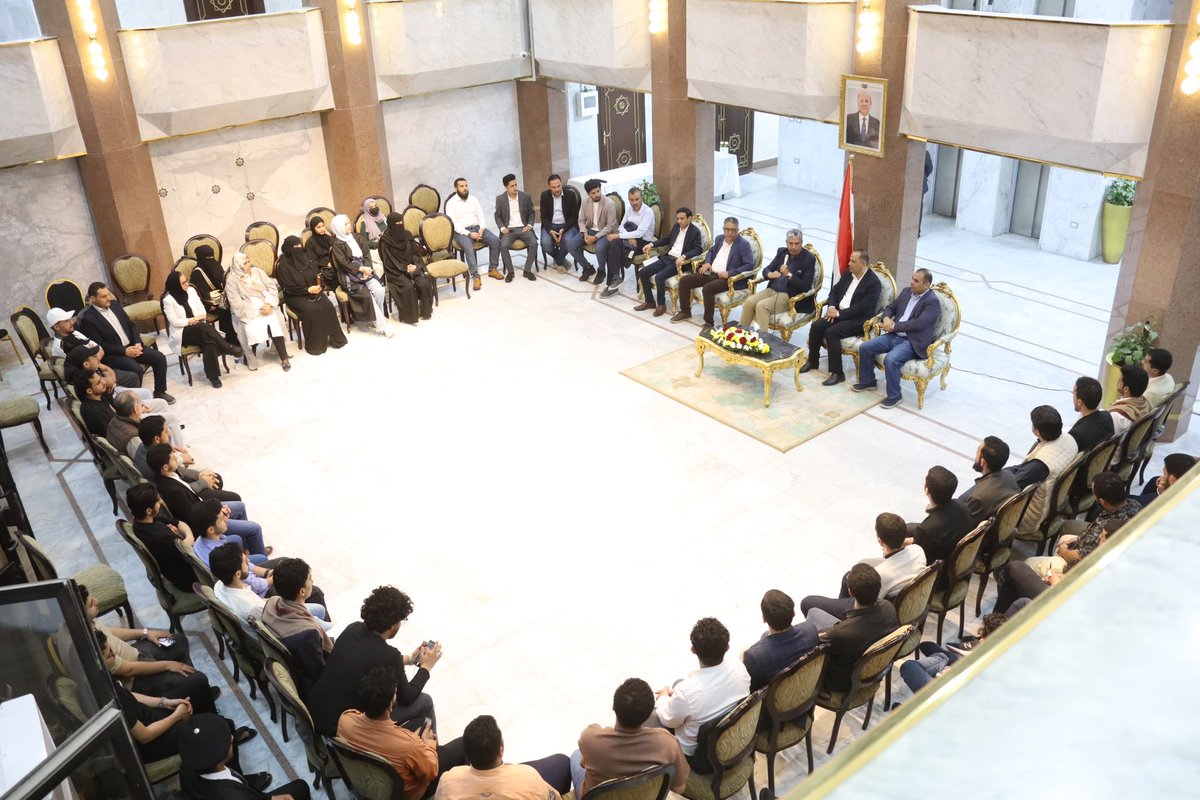 في اللقاء الرمضاني الأول بطلاب الأزهر ،،
السفير بحاح يؤكد على دور الشباب في خدمة القضية الوطنية