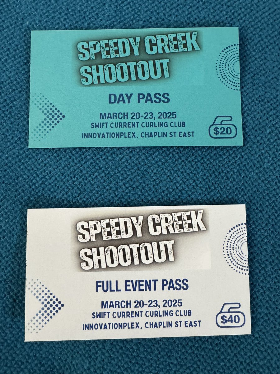 sc_curlingclub's tweet image. Speedy Creek Shoot Out. 
‘Like’ and ‘share’ this post to be entered to win free tickets.