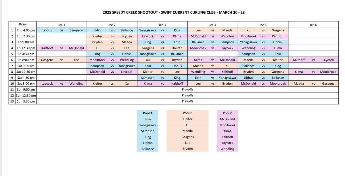 sc_curlingclub's tweet image. Speedy Creek Shoot Out. 
‘Like’ and ‘share’ this post to be entered to win free tickets.