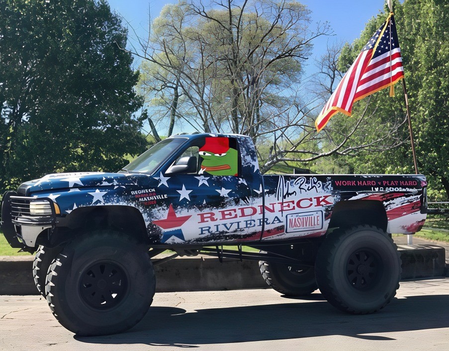 scrotnoy's tweet photo. What do you know about a redneck pepe?

Well, grab your faygo, kiss your sister, and head on over to ca: EJCaDJW3pfurz1jFKCiXWihE67SoLTsr24xeYGnLpump

$PWEASE $swexy $would $btc $eth $sol https://t.co/OdC62gsB4O