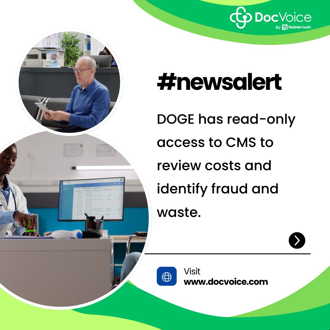 _docvoice's tweet photo. DocVoice, an #RPM tool, is modernizing the #healthcare system, enhancing patient-centric care, and ensuring fair compensation for providers.
#DOGE #fraud #Tesla #ElonMusk #BreakingNews #MAGA #MAHA #news #DocVoice #rpm #healthcare https://t.co/L0YhD3YdUh